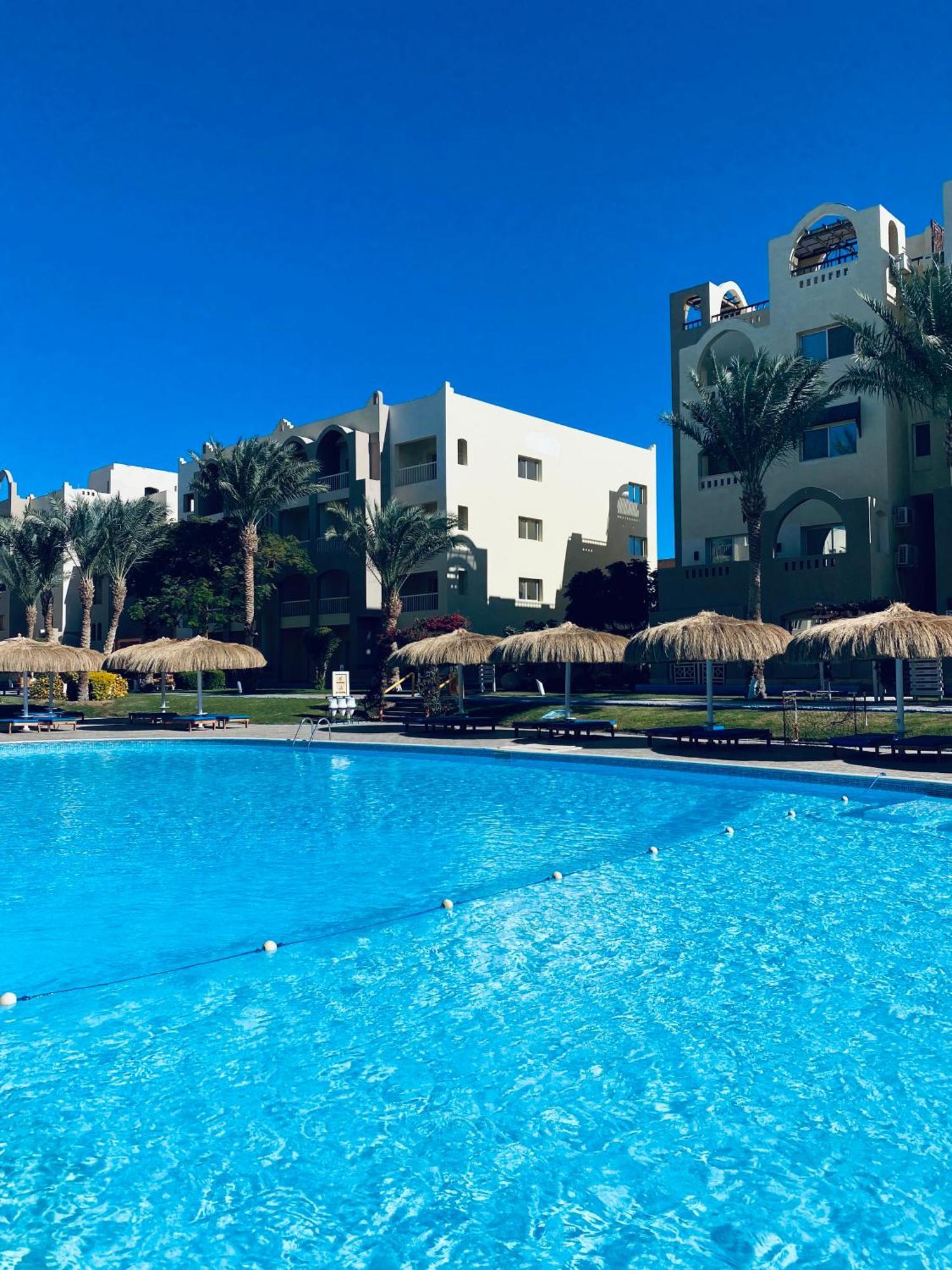 Apartment In El Karma Aqua Beach Resort Hurghada Near El Gouna Exterior foto